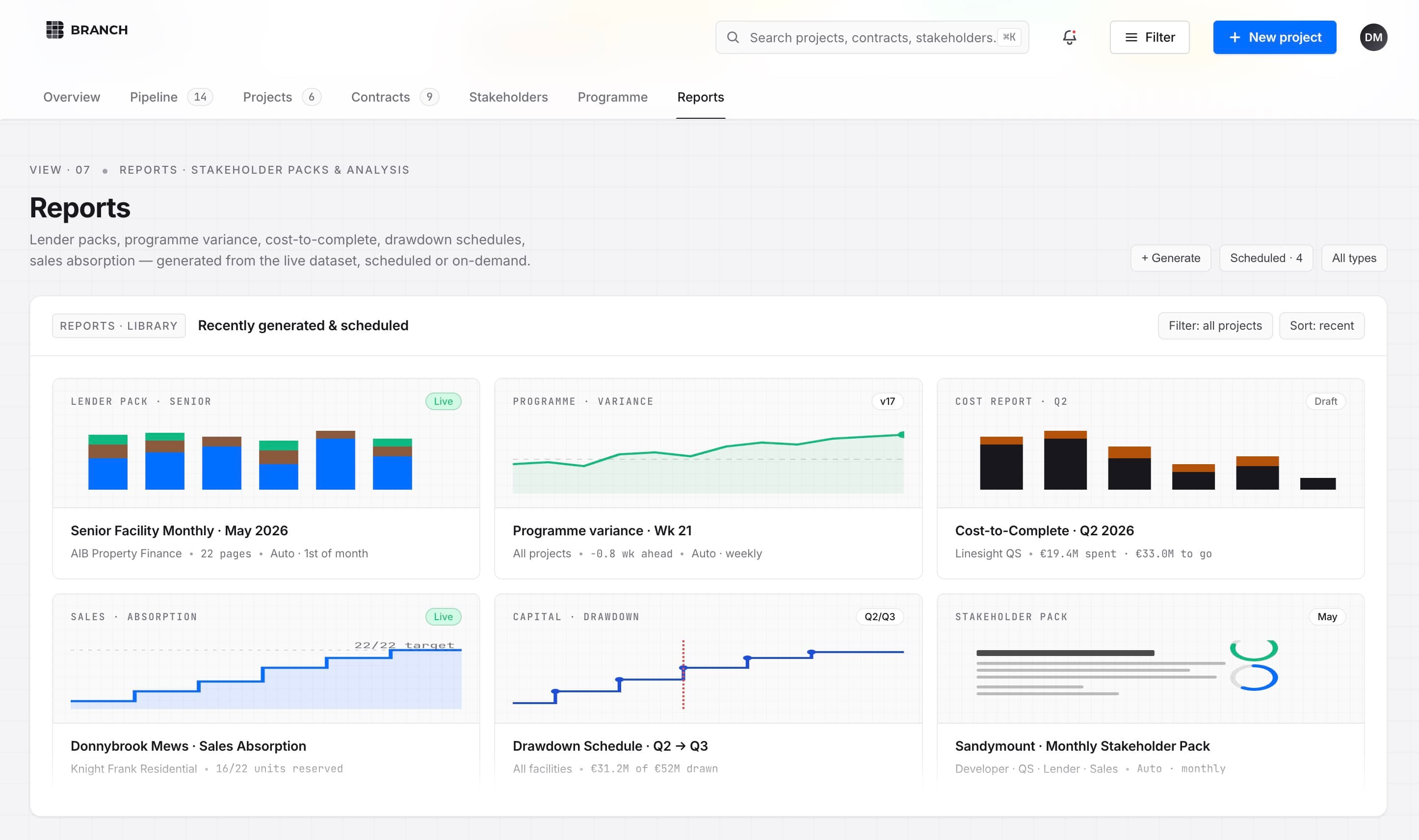 Execution, structured from acquisition to completion.